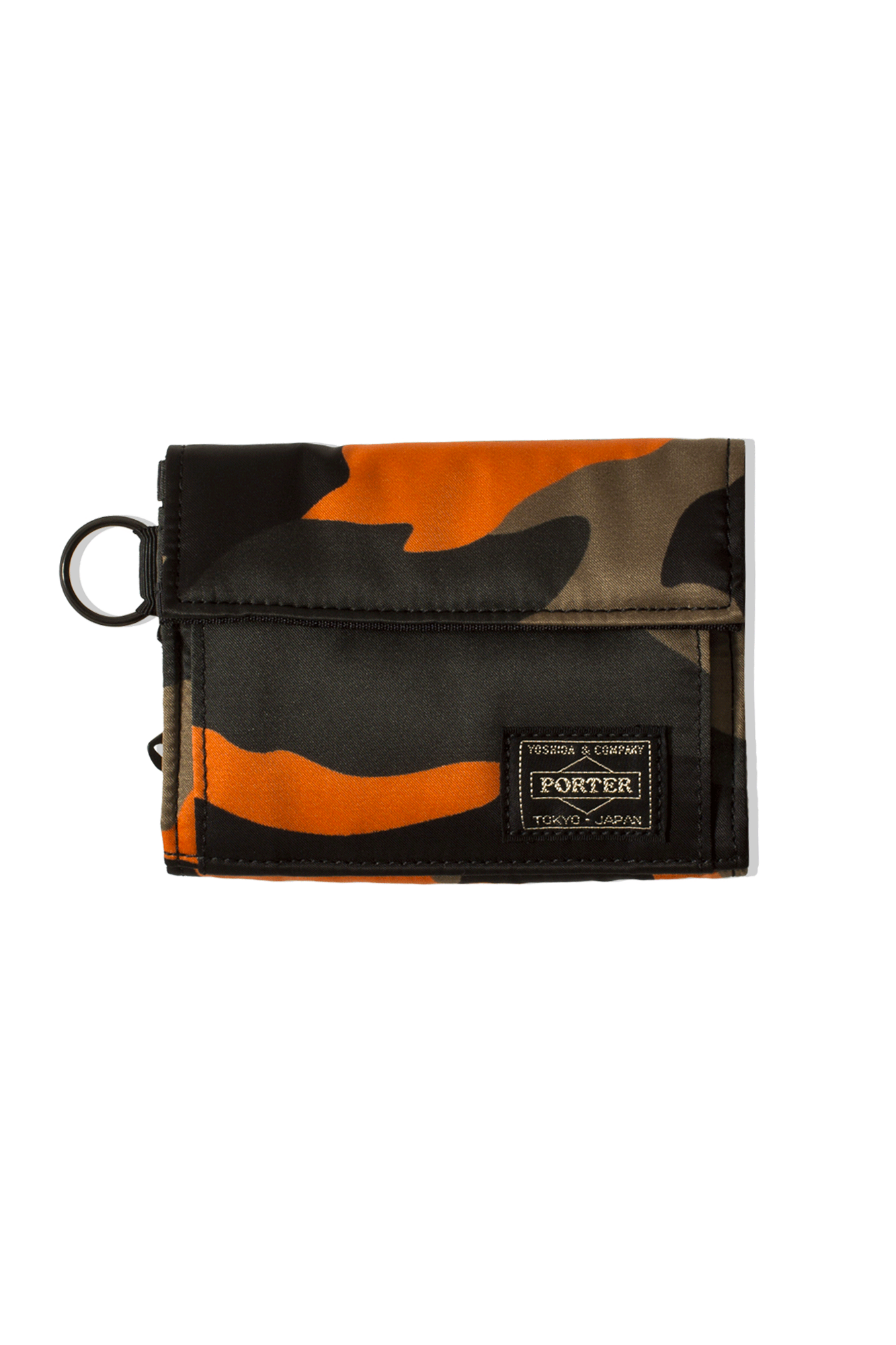 Porter-Yoshida & Co Wallets PS Camo Wallet Orange 17810#384#23#OS - One Block Down